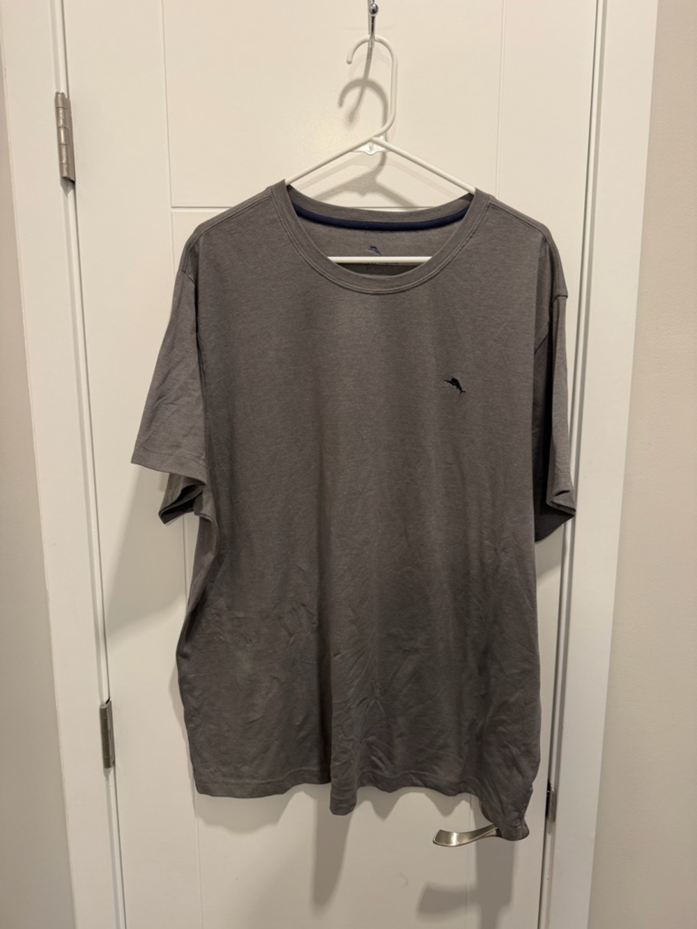 Tommy Bahama Men's Charcoal Short-Sleeve Crewneck Tee